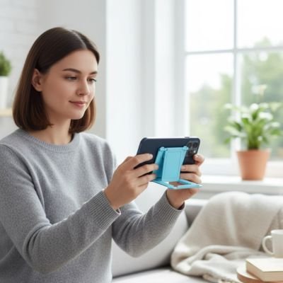 Support téléphone | Ajustable - Maison Rangement Jardin